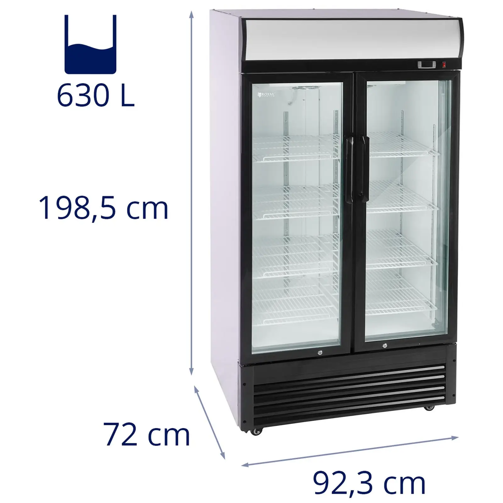 Flaschenkühlschrank - 630 L