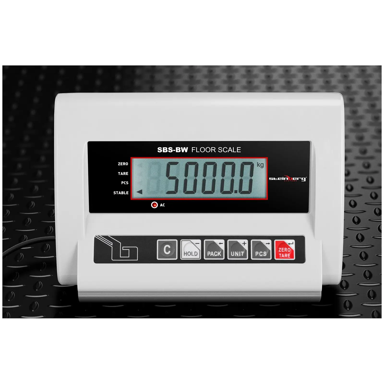 Bodenwaage ECO - 5000 kg / 2 kg - LCD