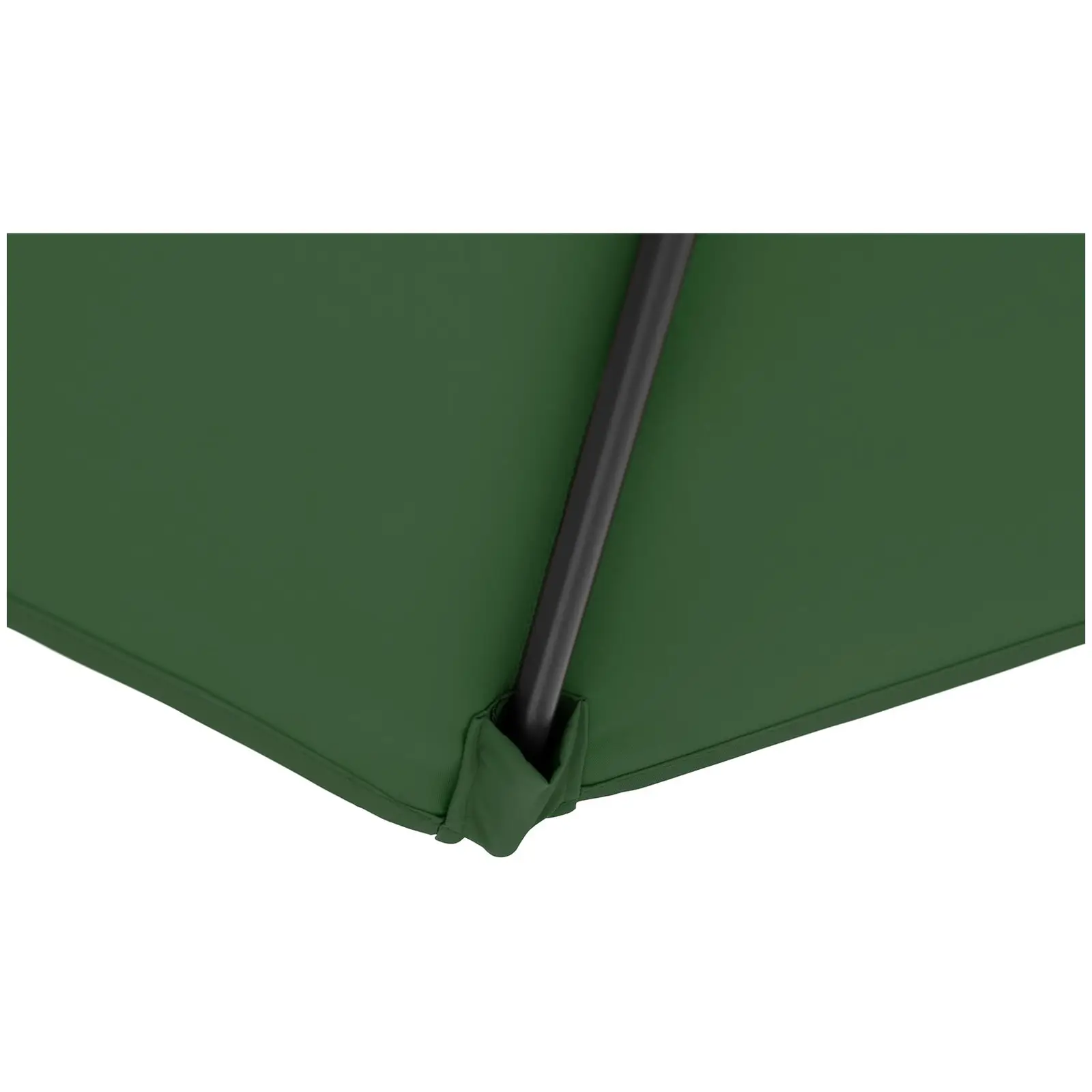 Sonnenschirm groß - grün - sechseckig - Ø 300 cm - neigbar