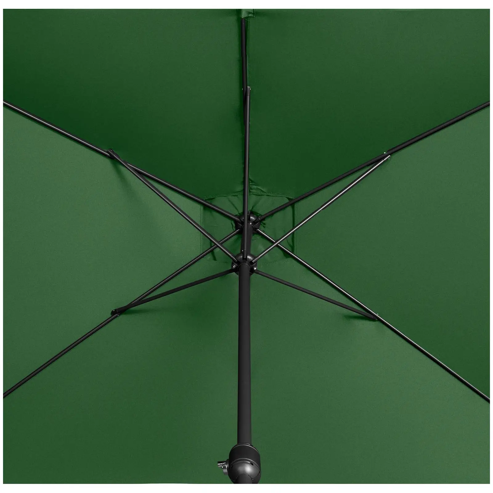 Sonnenschirm groß - grün - rechteckig - 200 x 300 cm