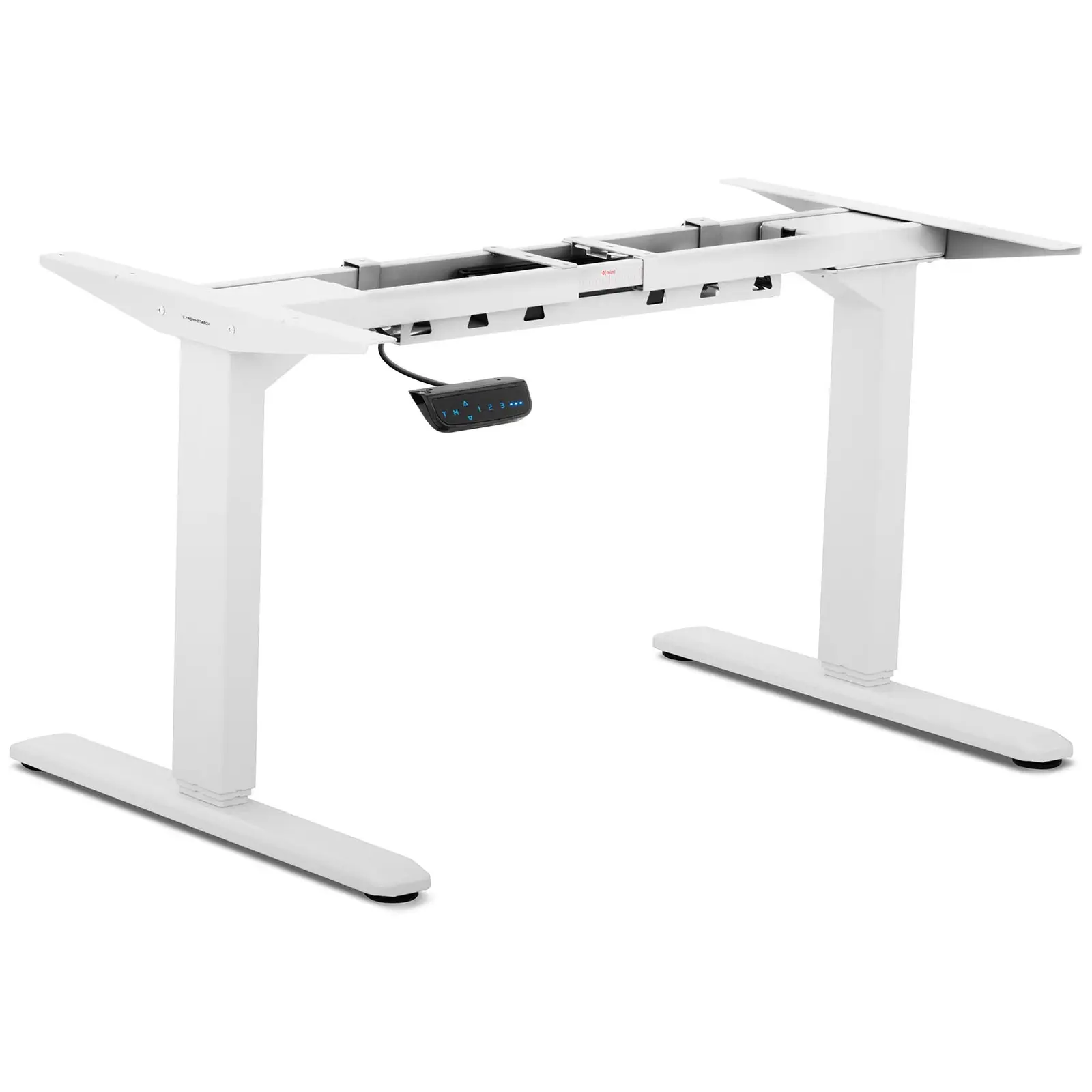 Höhenverstellbares Schreibtischgestell - 200 W - 100 kg - weiß